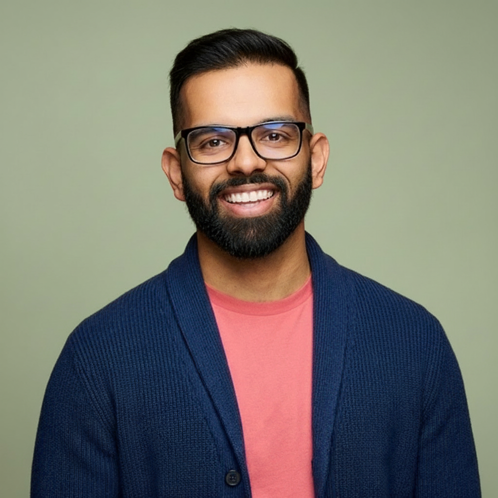 AI enhanced headshot